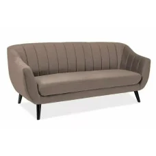 Sofa Elite 3 Velvet dark-beige